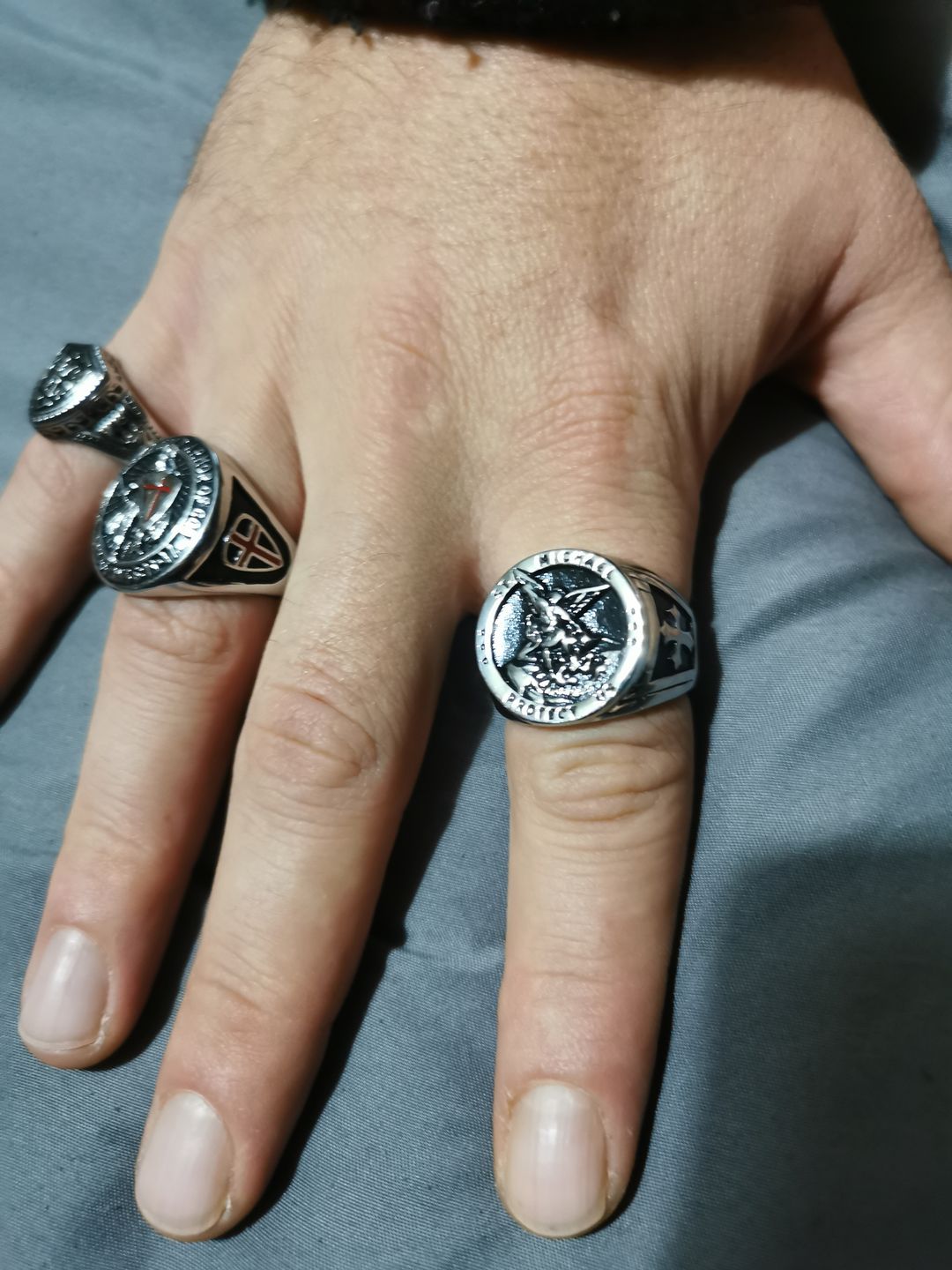 Customer photo review of Bague de l'Archange Michel