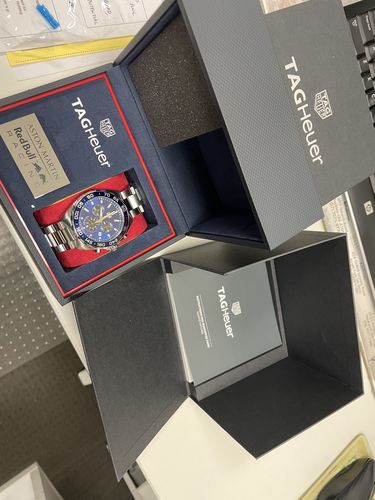 Customer photo review of TAG Heuer F1 Men's 43mm Stainless Steel Quartz Chronograph Watch CAZ101AK.BA0842