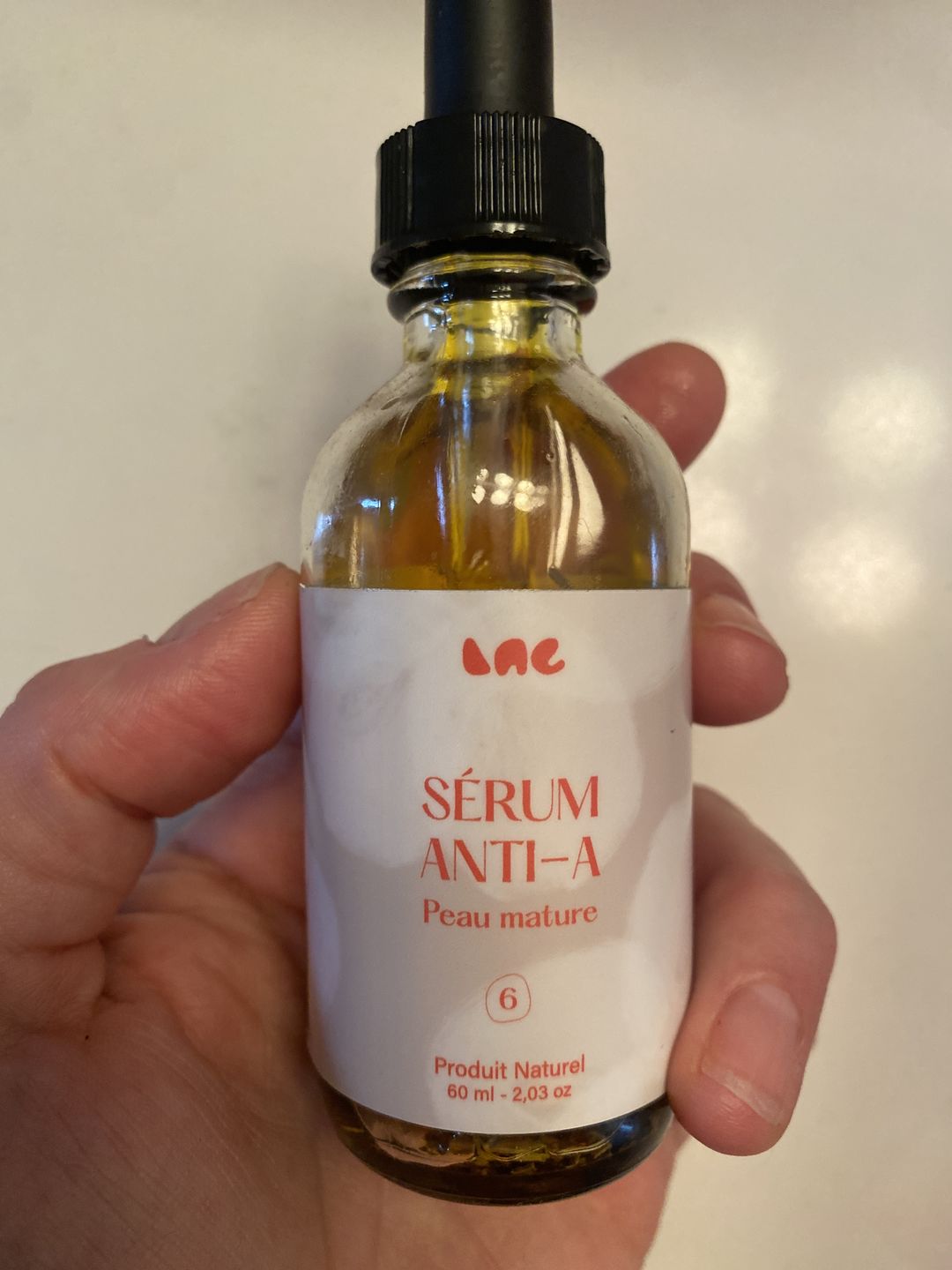 Customer photo review of Sérum Anti-A