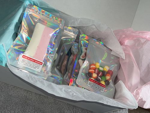 Customer photo review of Freeze Dried Candy Mystery Box