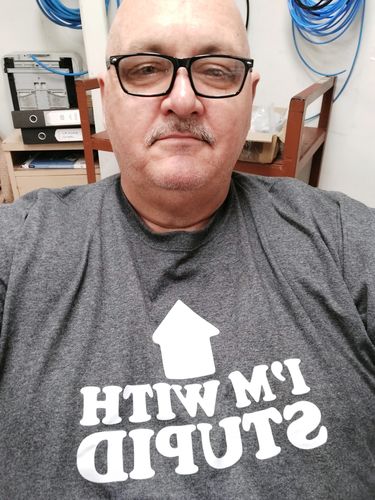 Customer photo review of Stupid Cotton Tee