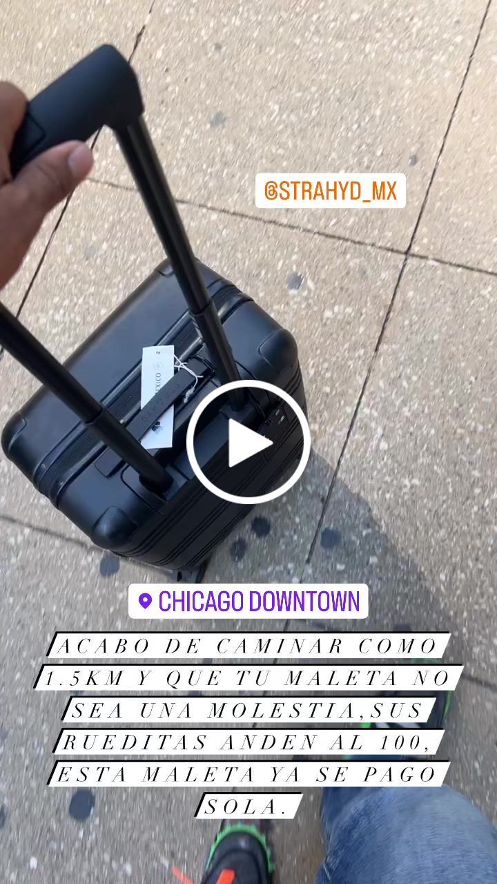 Customer video review of Maleta Carry—On .2