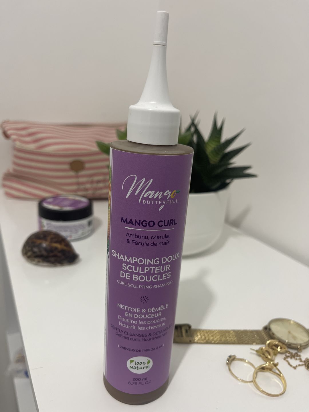 Customer photo review of Shampoing doux sculpteur de boucles