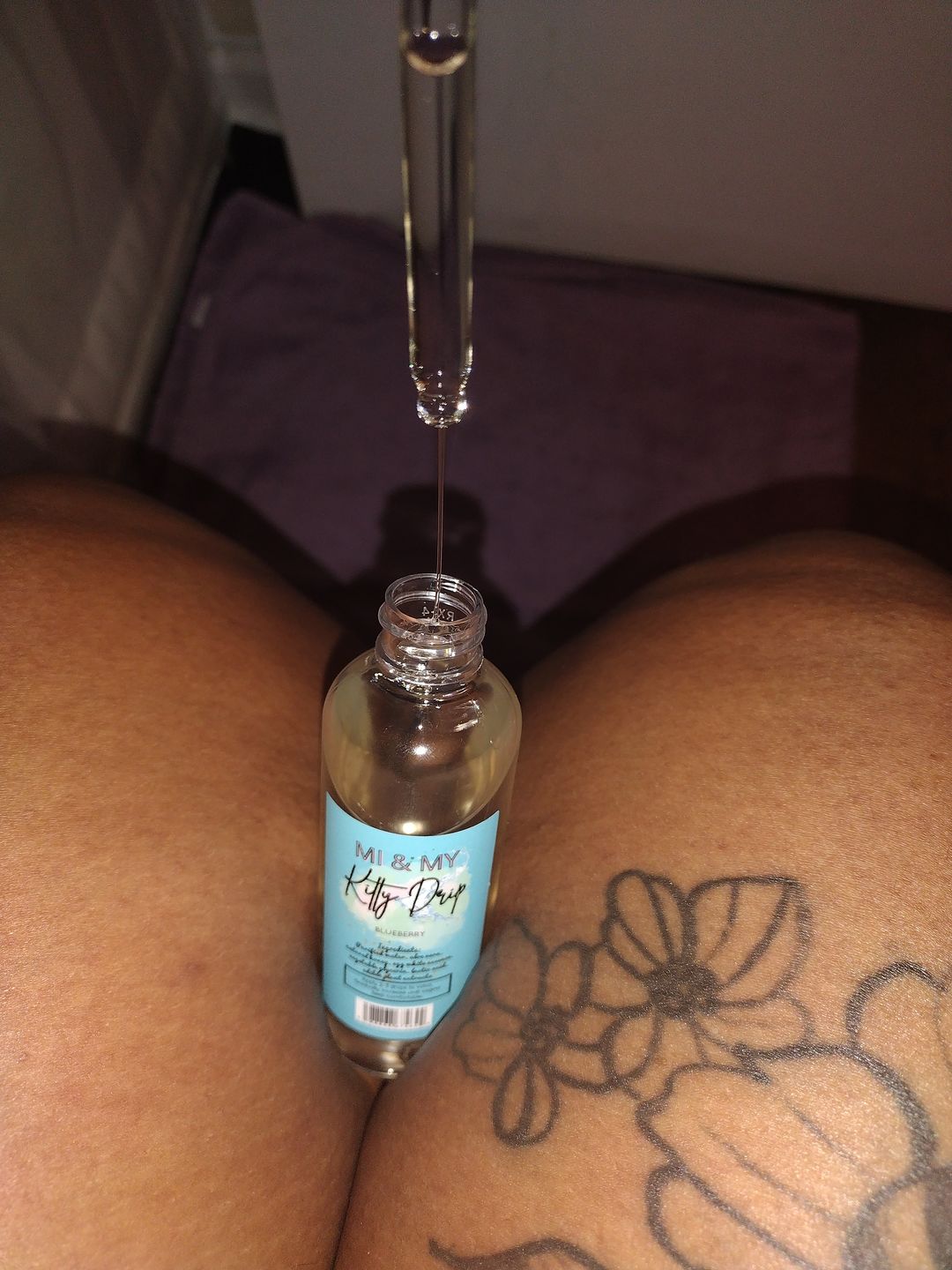 Customer photo review of Kitty Drip Blueberry