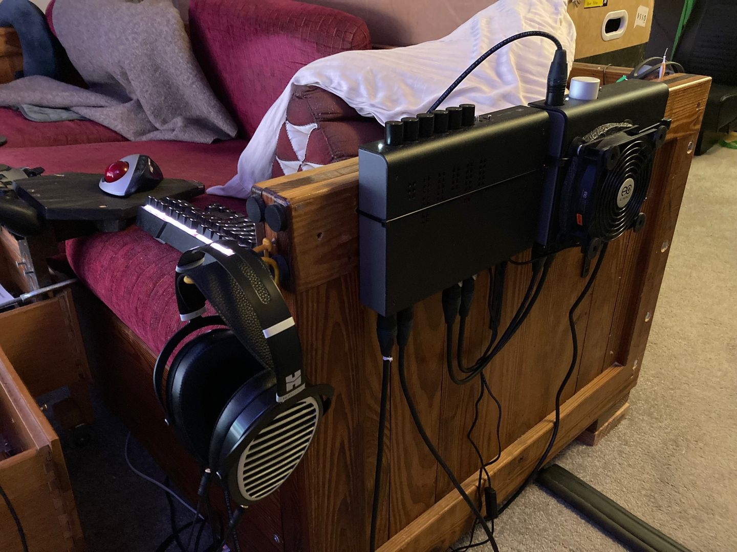 Customer photo review of Hifiman Ananda Planar Magnetic  Headphones - Stealth Magnets