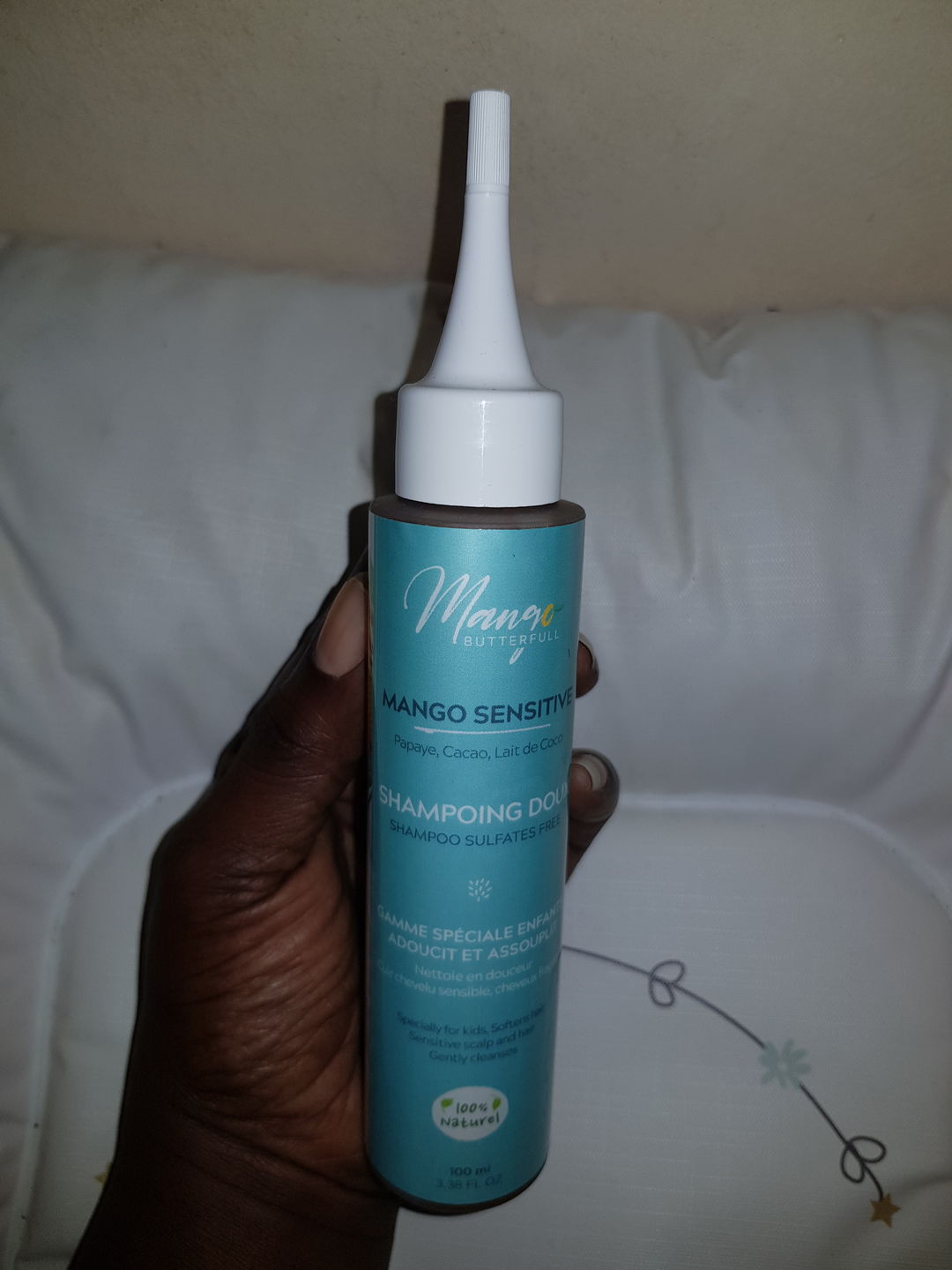Customer photo review of Shampoing Doux SENSITIVE