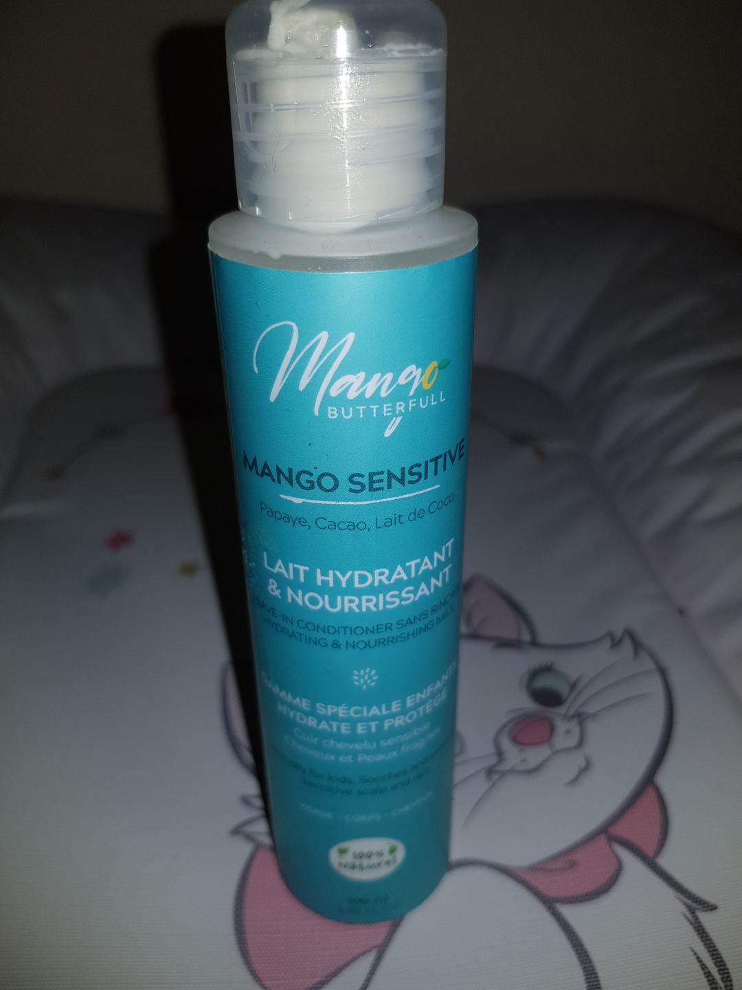 Customer photo review of Lait hydratant et nourrissant - SENSITIVE