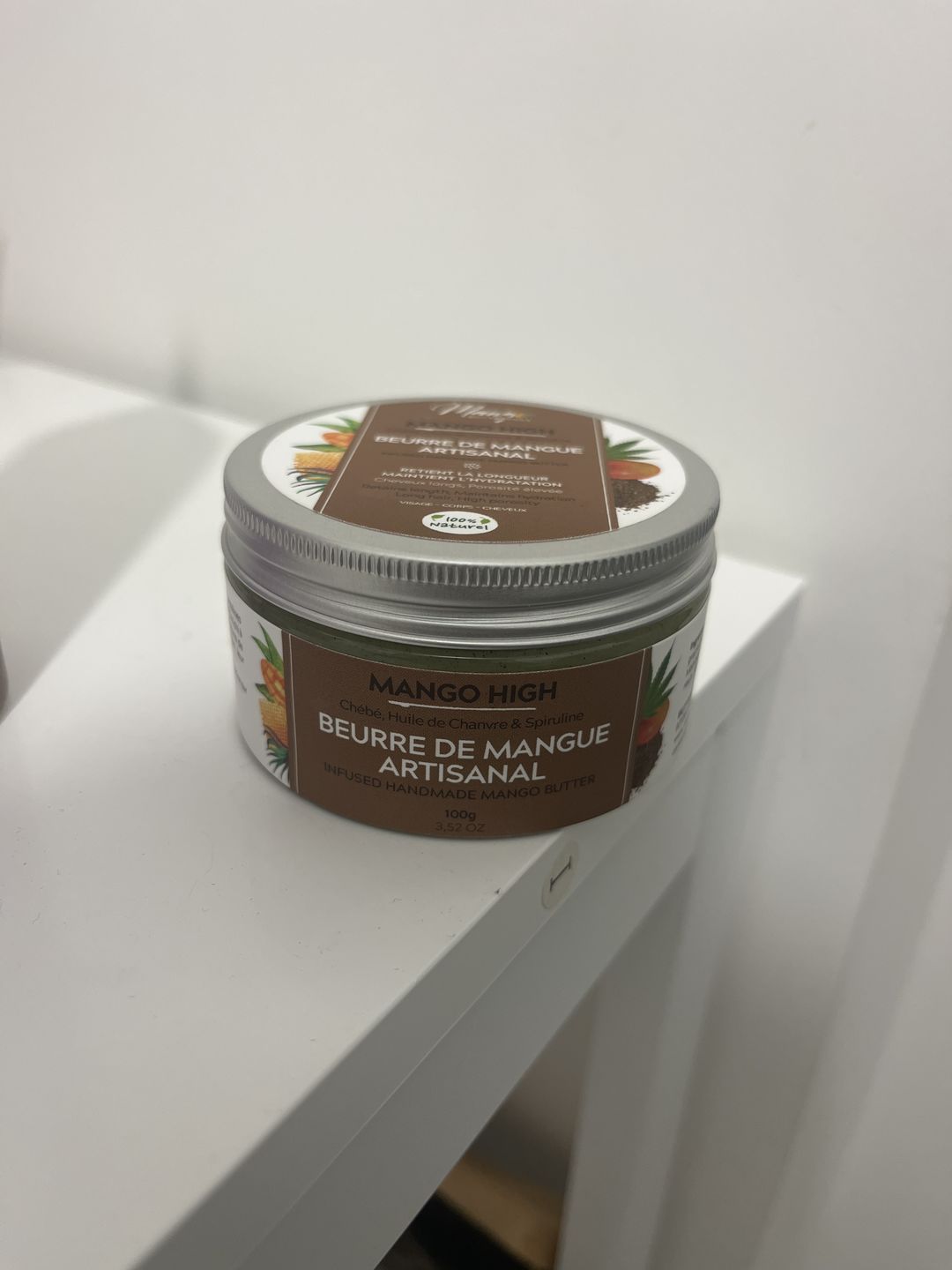 Customer photo review of Beurre de mangue artisanal HIGH