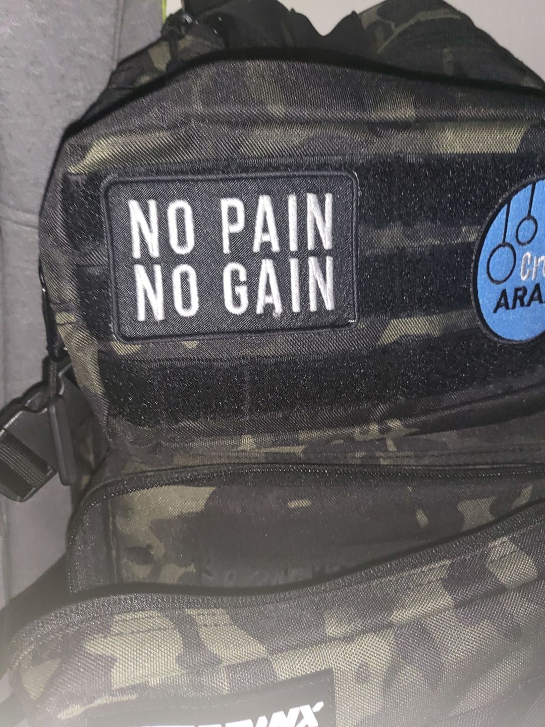 Customer photo review of Parche NO PAIN NO GAIN
