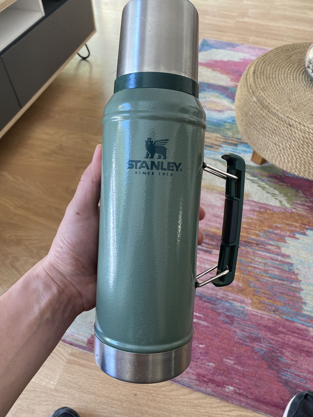 Customer photo review of Termo Stanley Classic Verde | 950 ml