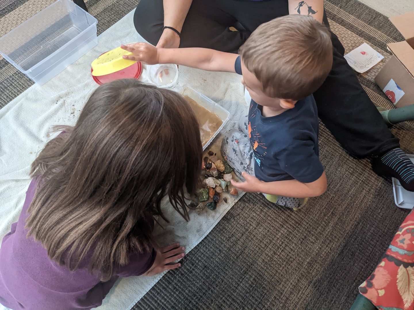 Customer photo review of Scoop of Tumbled Stones