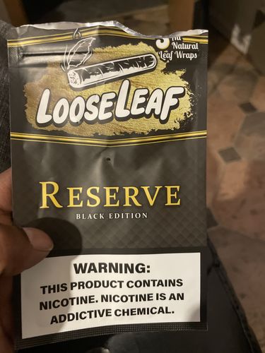 Customer photo review of Reserve Black Edition LooseLeaf (40 Count)