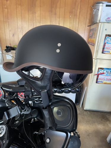 Customer photo review of TAKIZAWA Half Helmet - Curved Style