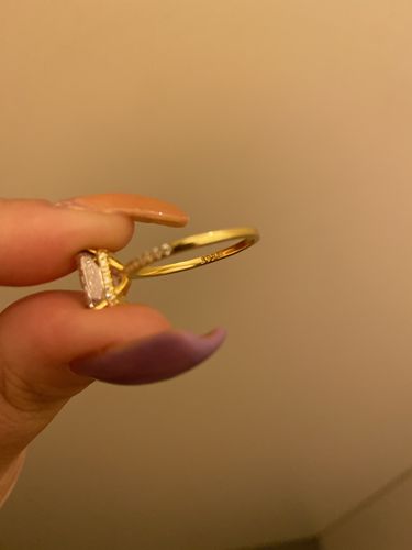 Customer video review of Iced out Ring