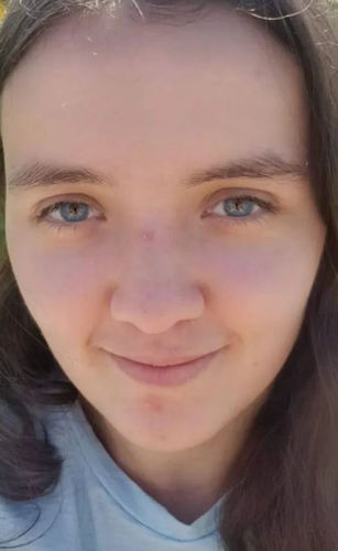 Customer photo review of Love Story 5-HT Colored Contact Lenses