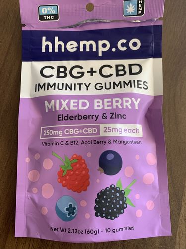 Customer photo review of HH Immunity Gummies - Mixed Berry