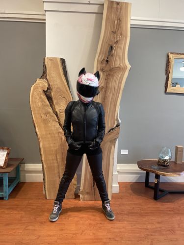 Customer photo review of Shred Moto Jeans 2.0