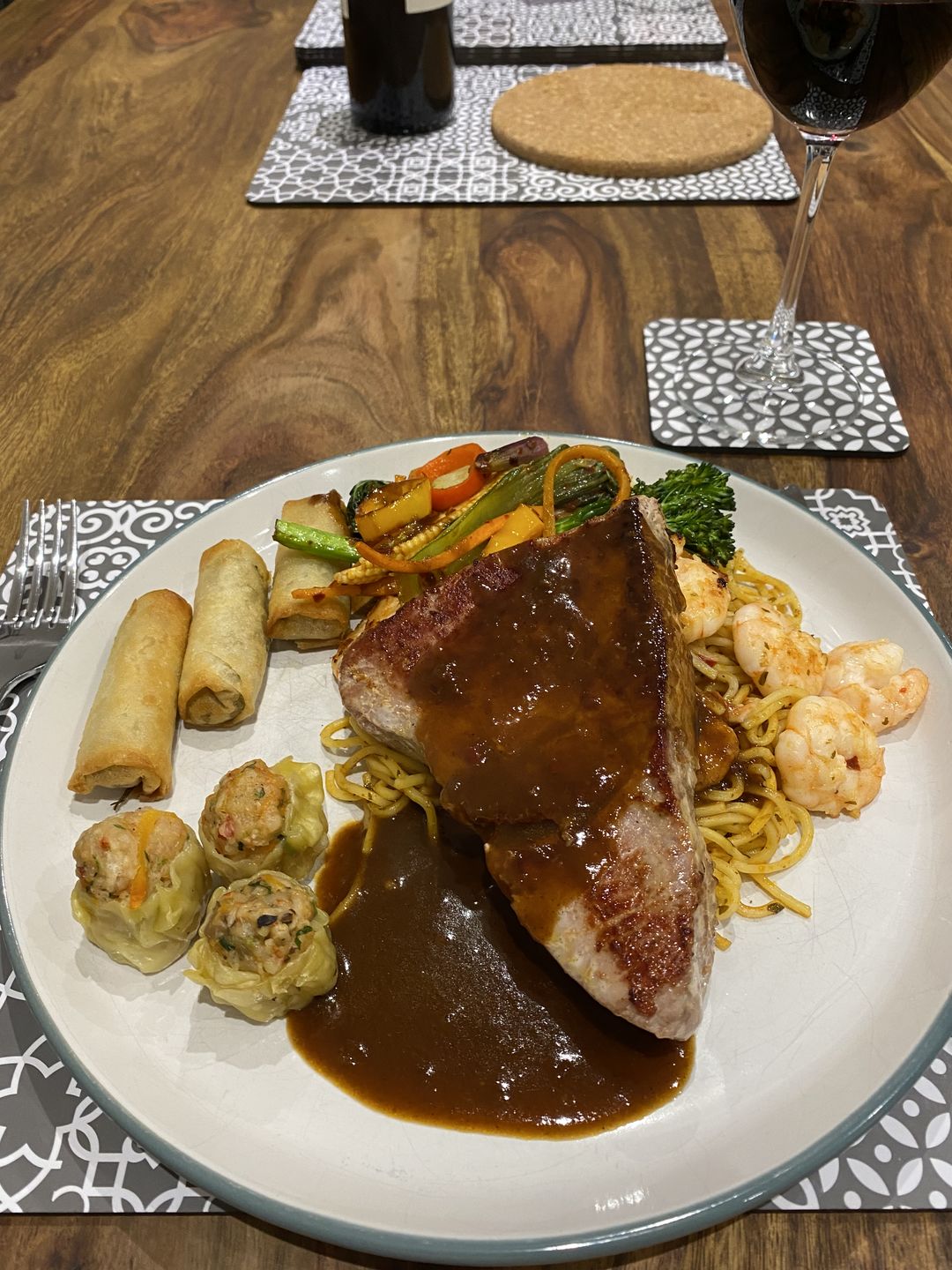 Customer photo review of Fresh Tuna Steak (Portion)