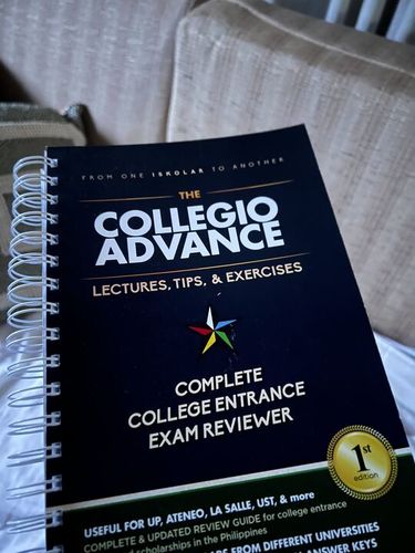Customer photo review of College Entrance Exam Reviewer Philippines
