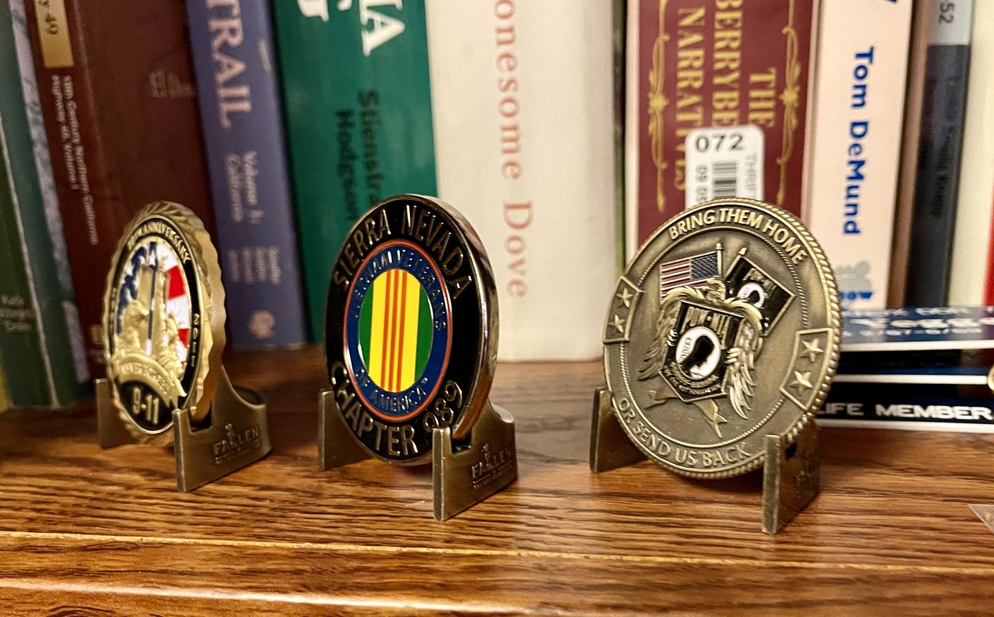 Customer photo review of Fallen Yet Not Forgotten Coin Stand