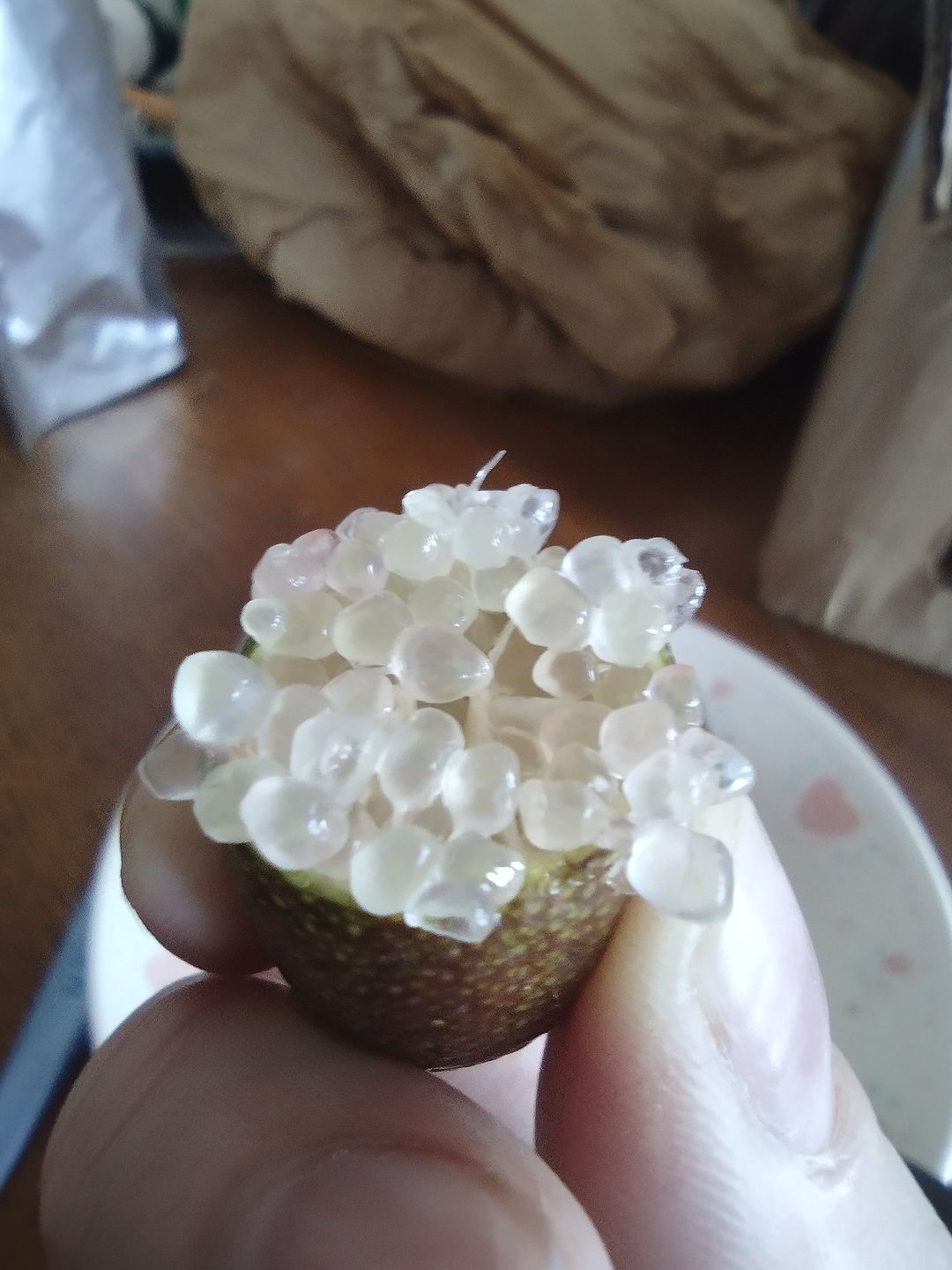 Customer photo review of Caviar Lime (Finger Lime) Box
