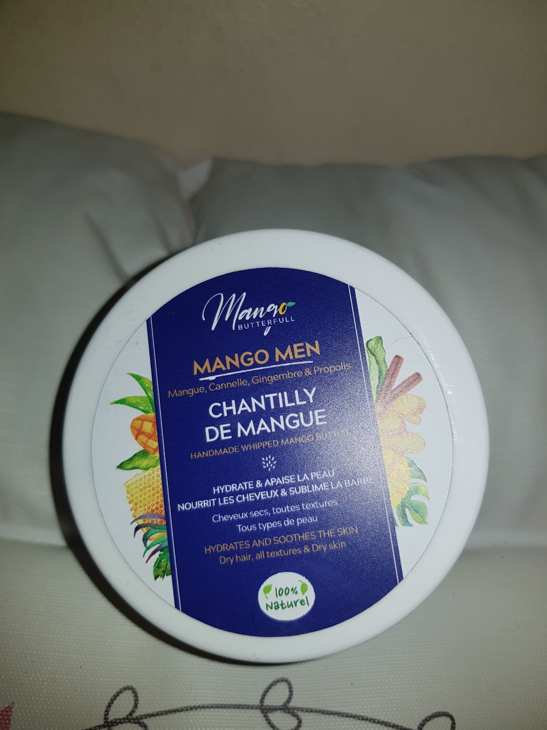 Customer photo review of Chantilly de Mangue MEN