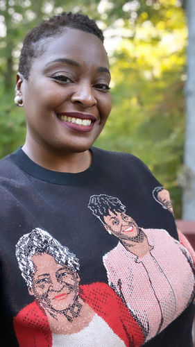 Customer photo review of Full-Body Pet Custom Sweater