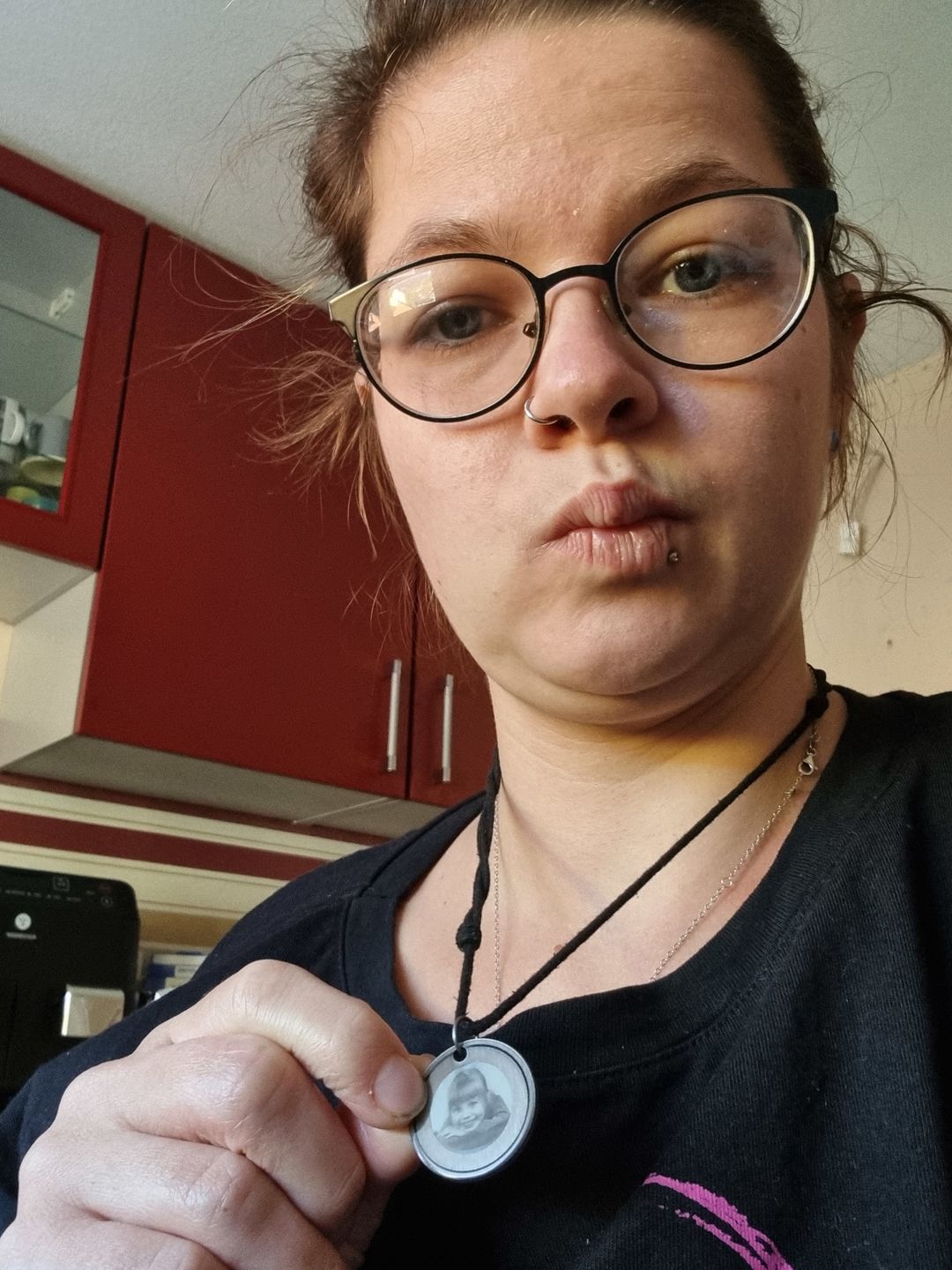 Customer photo review of personalisierbare Halskette - Unendlichkeit