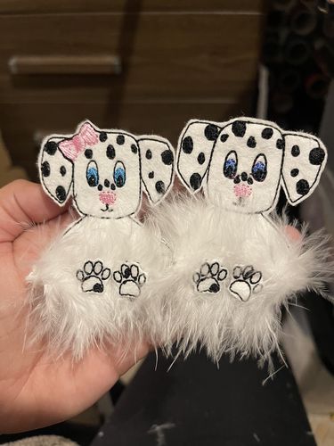 G B. review of Dolly & Doodle Dalmatian- Fluffy Fur Baby Felties image 1 out of 1