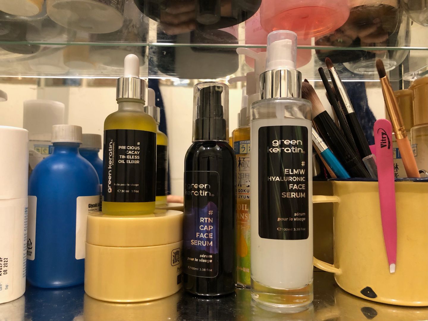 Customer photo review of Precious Cacay Timeless – Elixir Nourrissant pour le Visage