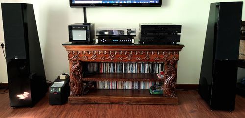 Customer photo review of SVS Sound Ultra Tower - Floor Standing Speaker - Piano Black - Pair