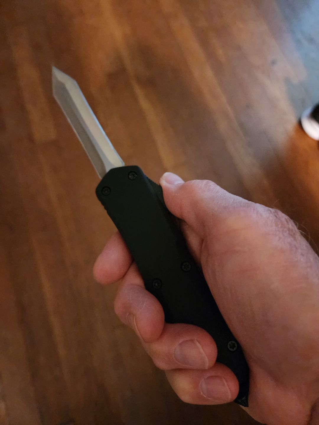 Customer photo review of Black Ghost D/A OTF - Spartan Blade