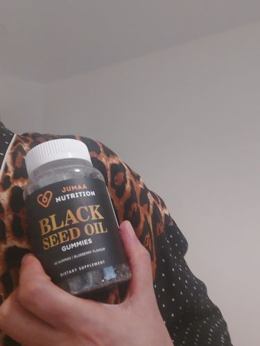 Customer photo review of Black Seed Oil Gummies