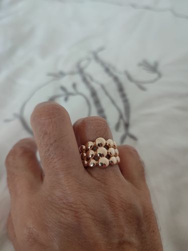 Customer photo review of Bague  DANIEL