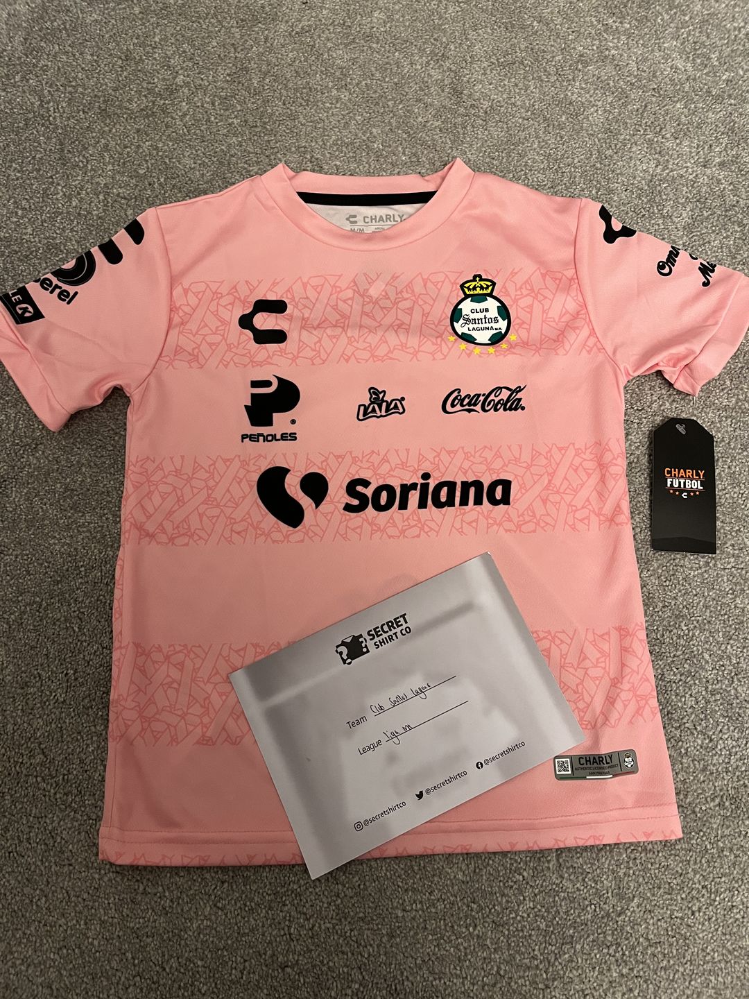 Customer photo review of Kids Secret Football Shirt