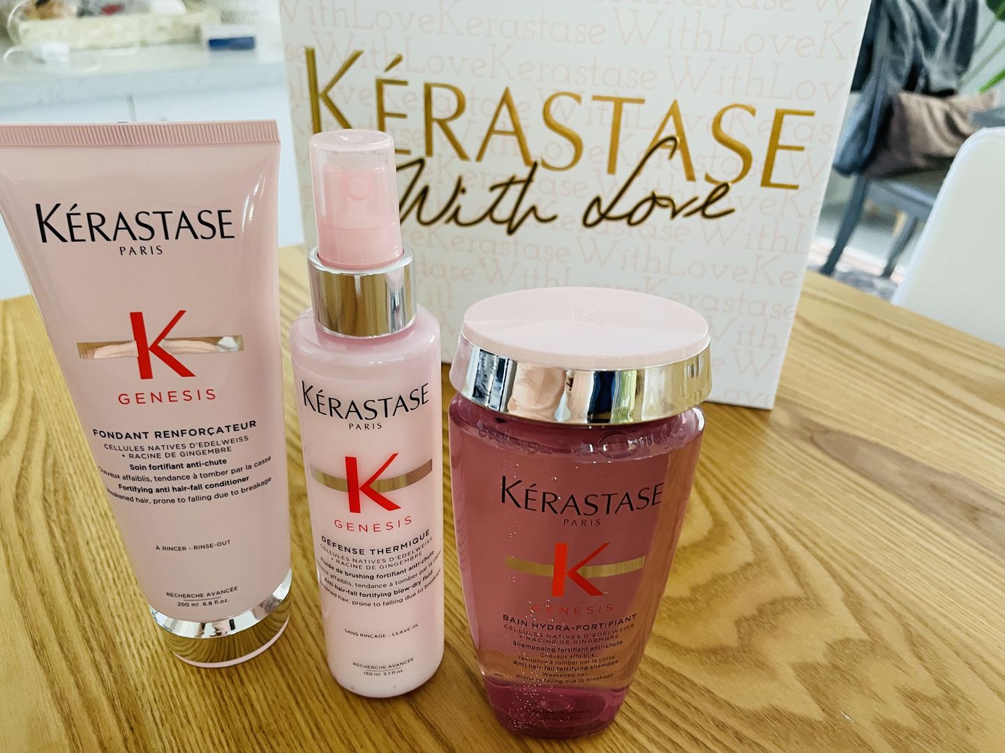 Customer photo review of Coffret Noël Kérastase - Genesis