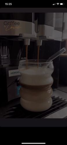 Customer photo review of GLASS STRAW | SHORT