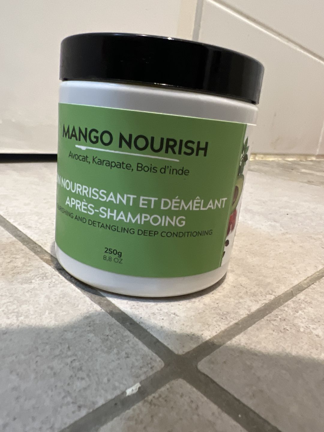 Customer photo review of Soin nourrissant et démêlant après-shampoing - NOURISH