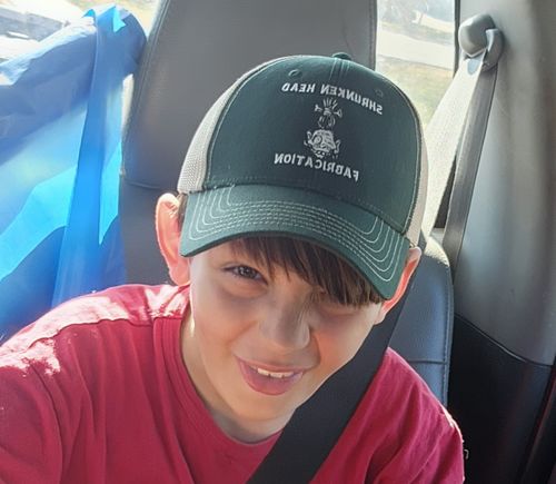 Customer photo review of 6 Embroidered Trucker Hats