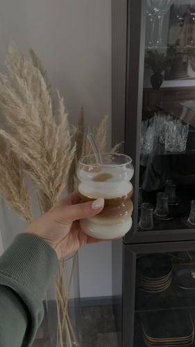 Customer photo review of WAVE GLASS | MYKONOS