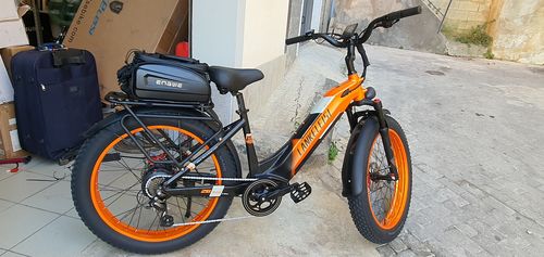 Customer photo review of Lankeleisi MG600 Plus 1000W 26" Fat Bike E-Mountain Bike 40km/h 150km 20Ah Samsung Battery [ Pre-order ]