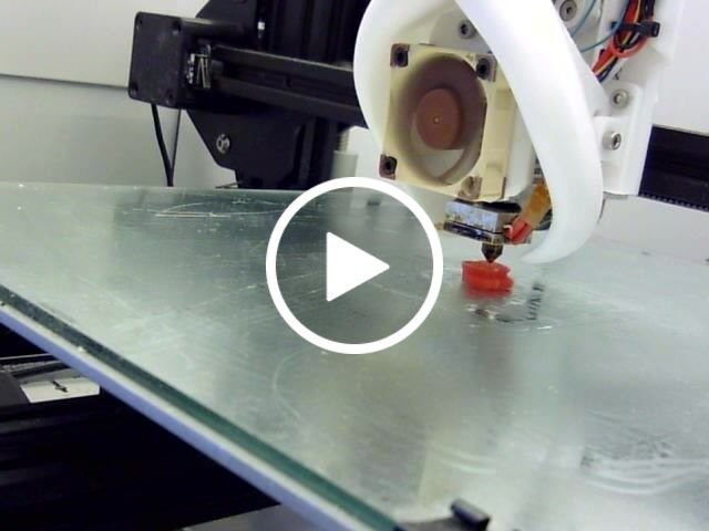 Customer video review of Candy Red PETG Filament 1.75mm