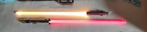 Customer photo review of Snips hero sabers - CW edition
