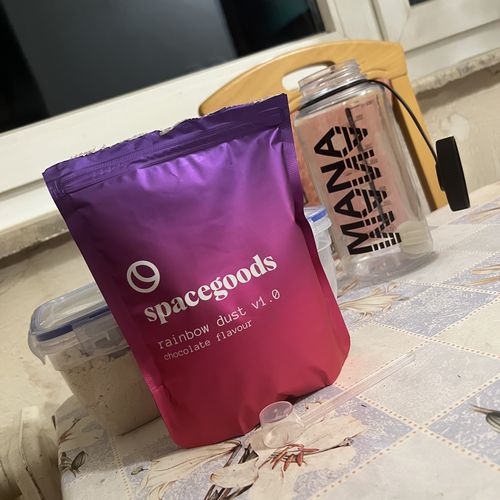 Customer photo review of rainbow dust