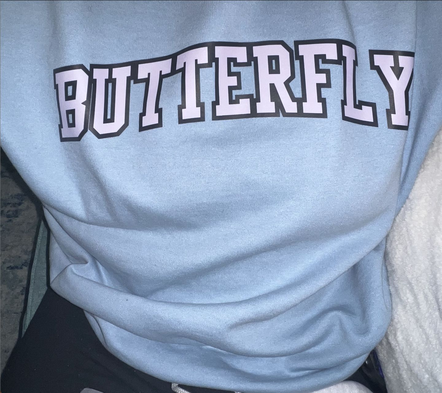 Customer photo review of TNX Butterfly Varsity Crew