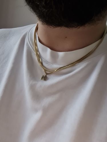 Customer photo review of Mini Cuban Link - Gold