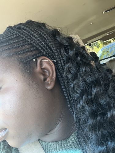 Customer photo review of Queen Bee Industrial Barbell