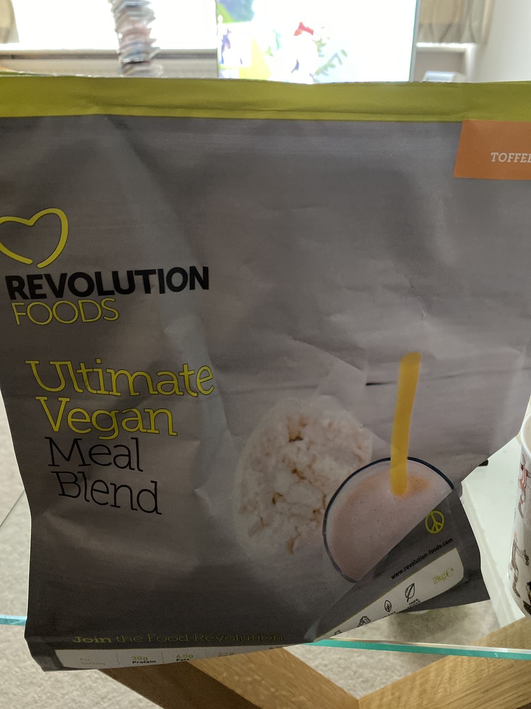 Customer photo review of Ultimate Vegan Meal Replacement