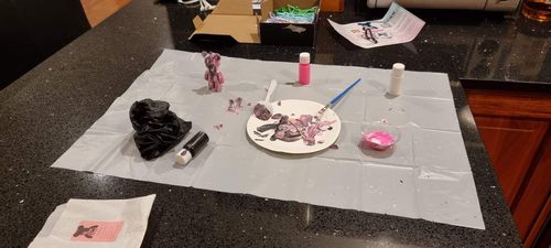 Customer photo review of 8cm Keychain Kit