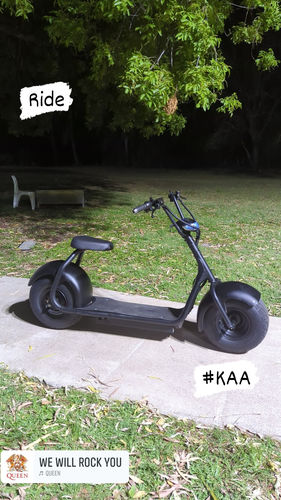 Customer photo review of KAA Kruiser Fat Tyre Electric Scooter (Refurbished)